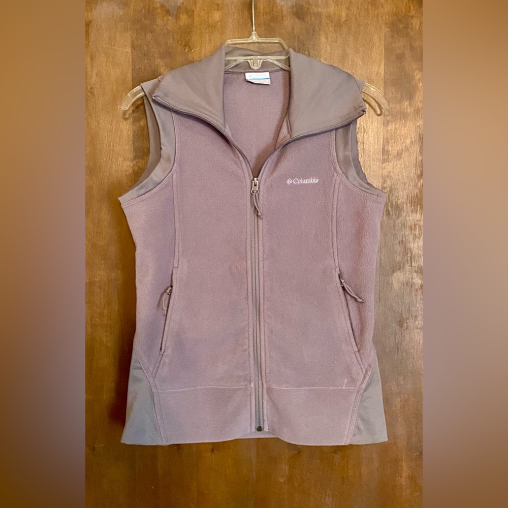 Women’s Columbia Fleece Vest. Size XS